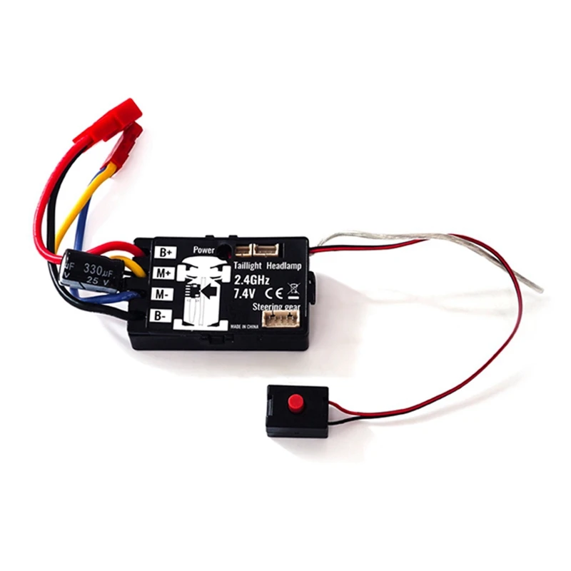 1 шт. RC автомобиль 2,4G ESC с вспомогательным гироскопом, запасные части для радиоуправляемого автомобиля для SG1603 SG1604 SG1605 SG1606 UD1601 UD1602 UD1603 1/16
1 шт. RC автомобиль 2,4G ESC с вспомогательным гироскопом, запасные части для радиоуправляемого автомобиля для SG1603 SG1604 SG1605 SG1606 UD1601 UD1602 UD1603 1/16