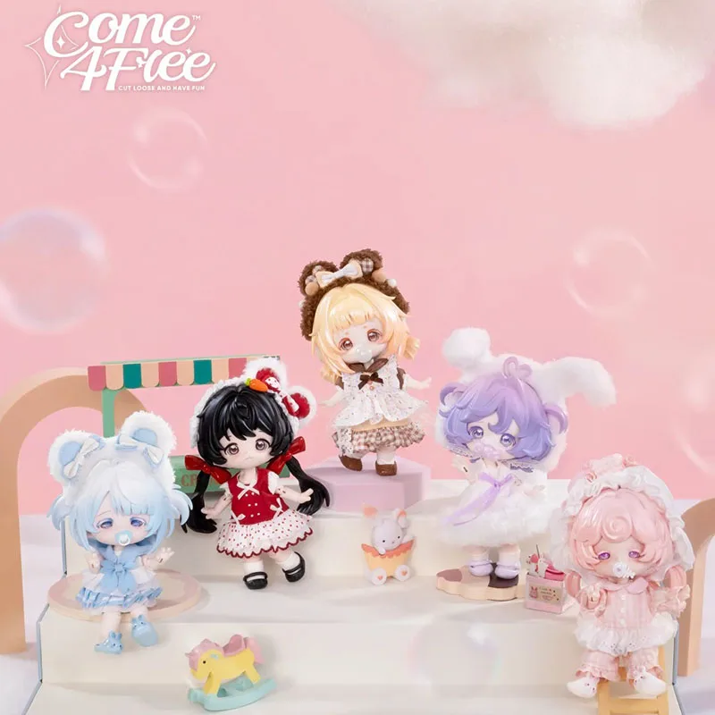 Authentic COME4FREE Milk Cake Dream Puff Series Blind Box12 Minute Mobile Doll Replacement BJD Doll Ornament
Authentic COME4FREE Milk Cake Dream Puff Series Blind Box12 Minute Mobile Doll Replacement BJD Doll Ornament
