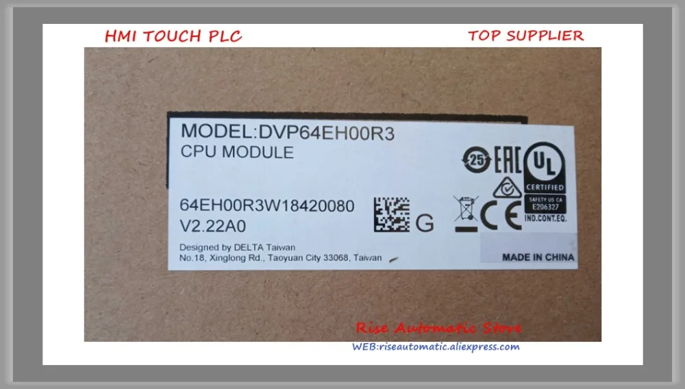 New Original PLC DVP64EH00R3 DVP64EH00T3 DVP80EH00R3 DVP80EH00T3 DVP64EH00R2 In Boxed
New Original PLC DVP64EH00R3 DVP64EH00T3 DVP80EH00R3 DVP80EH00T3 DVP64EH00R2 In Boxed