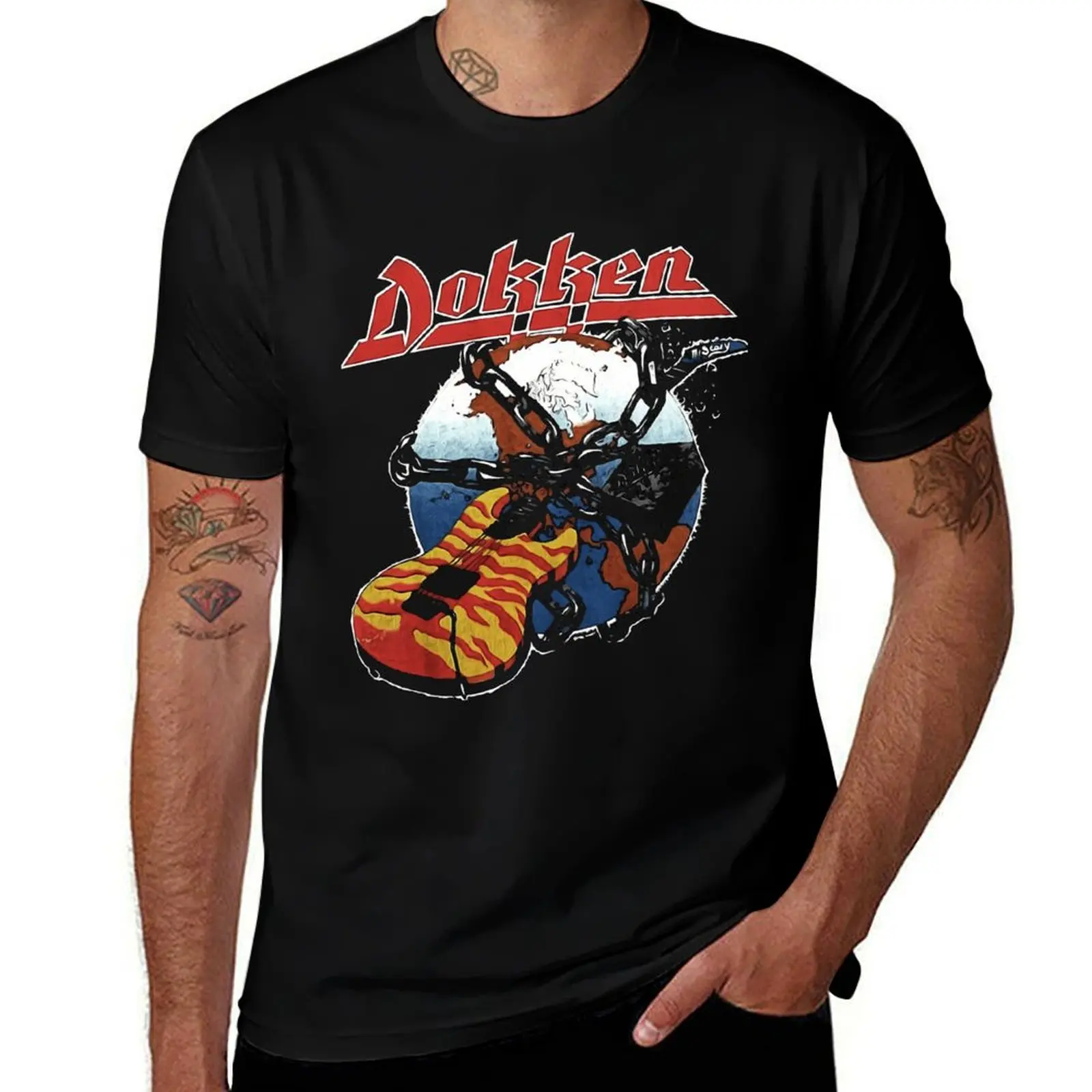 Dokken Band T-Shirt vintage anime shirt aesthetic clothes Anime t-shirt anime shirts men
Dokken Band T-Shirt vintage anime shirt aesthetic clothes Anime t-shirt anime shirts men
