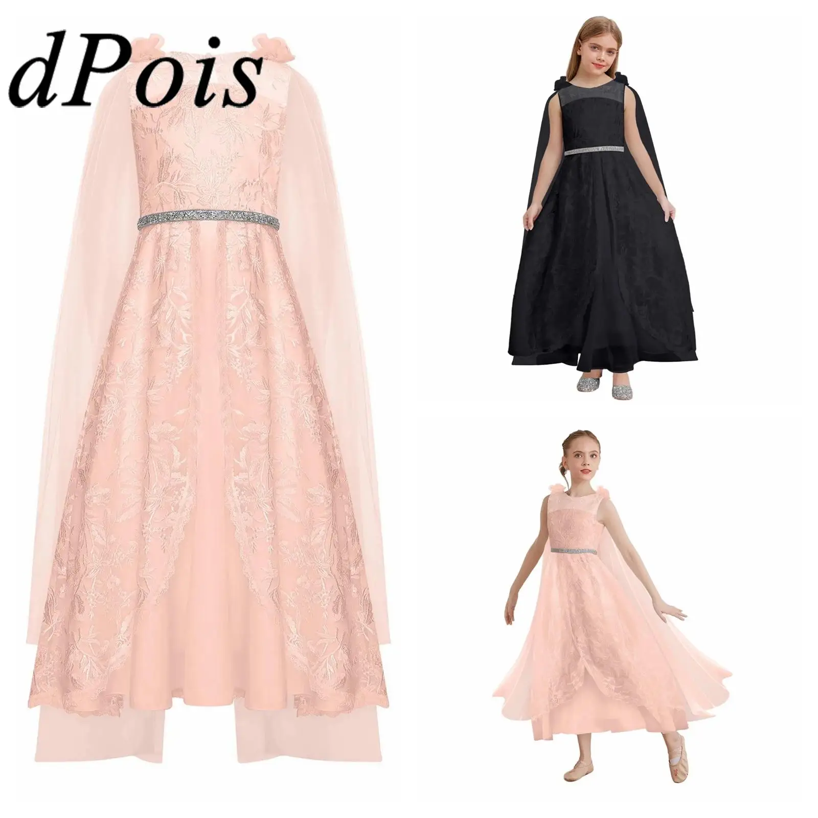 Girls Princess Cosplay Party Gown Elegant Lace Embroidery Children Pageant Mainstream Festival Costumes Prom Gown Birthday Dress
Girls Princess Cosplay Party Gown Elegant Lace Embroidery Children Pageant Mainstream Festival Costumes Prom Gown Birthday Dress