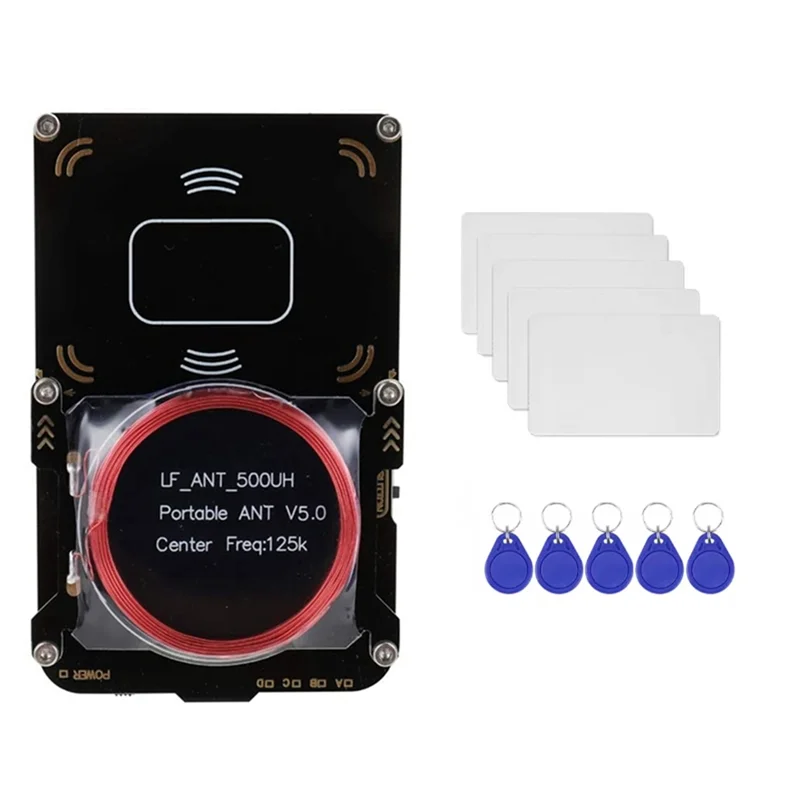 【RECOMENDAR】Proxmark3 RFID Card Reader& Writer IC/ID Key Duplicator NFC 5.0 Smart Chip Copier Programmer+ 5XUID Card 5X Keychain