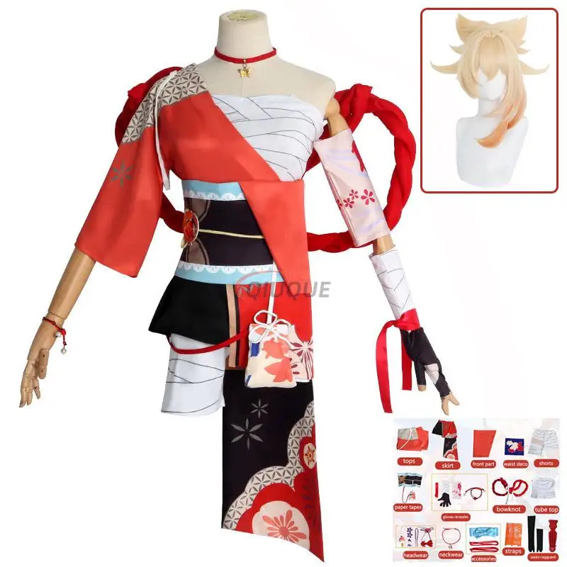 Naganohara Yoimiya Косплей Genshin Impact Косплей Костюм Yoimiya Косплей Парик Игры Женщины Comic Con Вечерние Платье Для Ролевых Игр Наряды
Naganohara Yoimiya Косплей Genshin Impact Косплей Костюм Yoimiya Косплей Парик Игры Женщины Comic Con Вечерние Платье Для Ролевых Игр Наряды