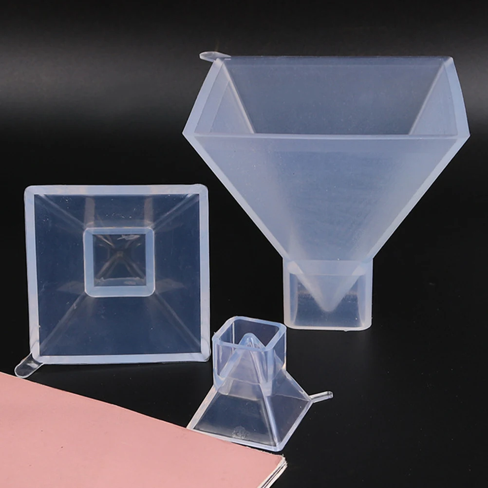 1Pcs Diy Silicone Pyramid Mold For Resin Clear Pyramid Mold Flexible Pyramid Craft Mold Decorative Casting Molds
1Pcs Diy Silicone Pyramid Mold For Resin Clear Pyramid Mold Flexible Pyramid Craft Mold Decorative Casting Molds