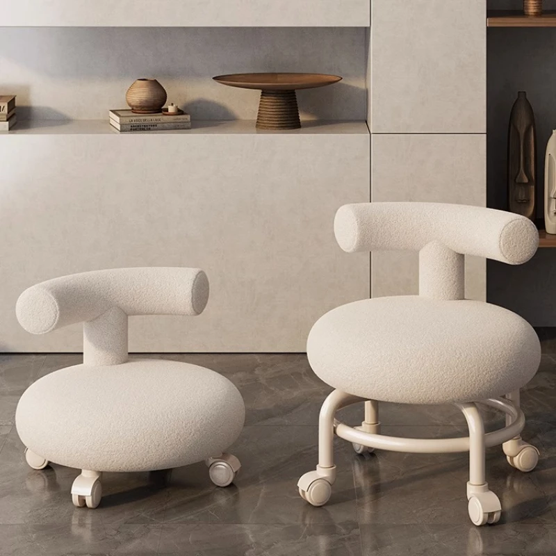 Home Low Stool with Wheels, Small Round Chair, Shoe-Changing Seat, Swivel Movable Stool for Children's Learning
Home Low Stool with Wheels, Small Round Chair, Shoe-Changing Seat, Swivel Movable Stool for Children's Learning
