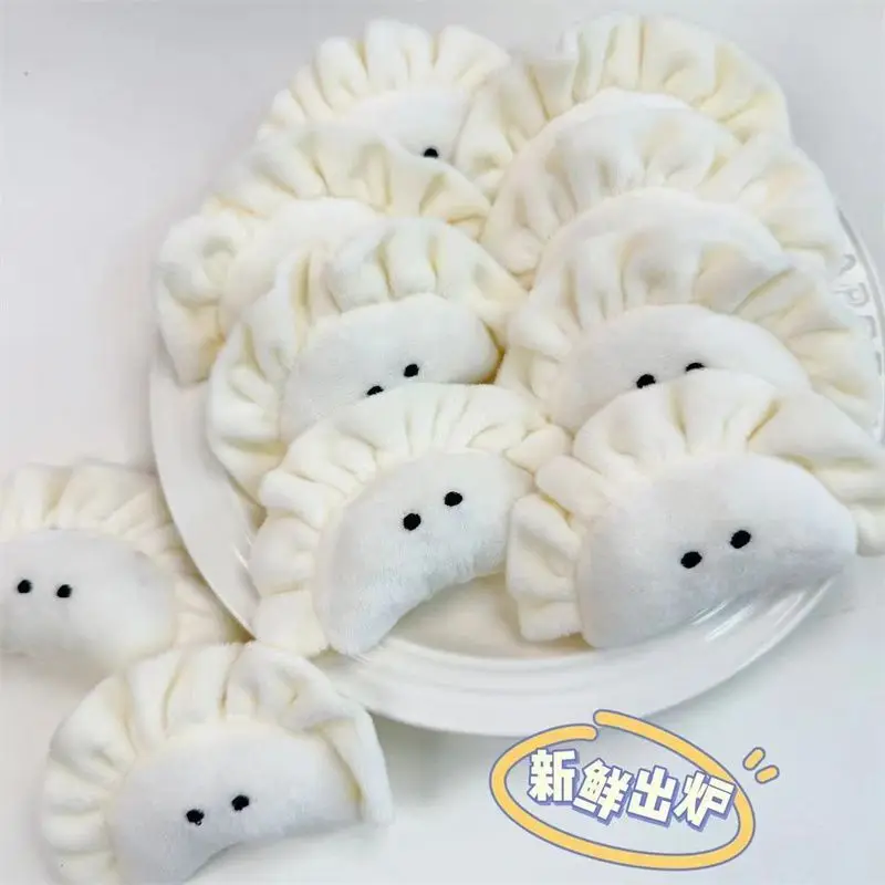 Plush cute backpack, plush toy, fun cartoon keychain, realistic little dumpling gift
Plush cute backpack, plush toy, fun cartoon keychain, realistic little dumpling gift