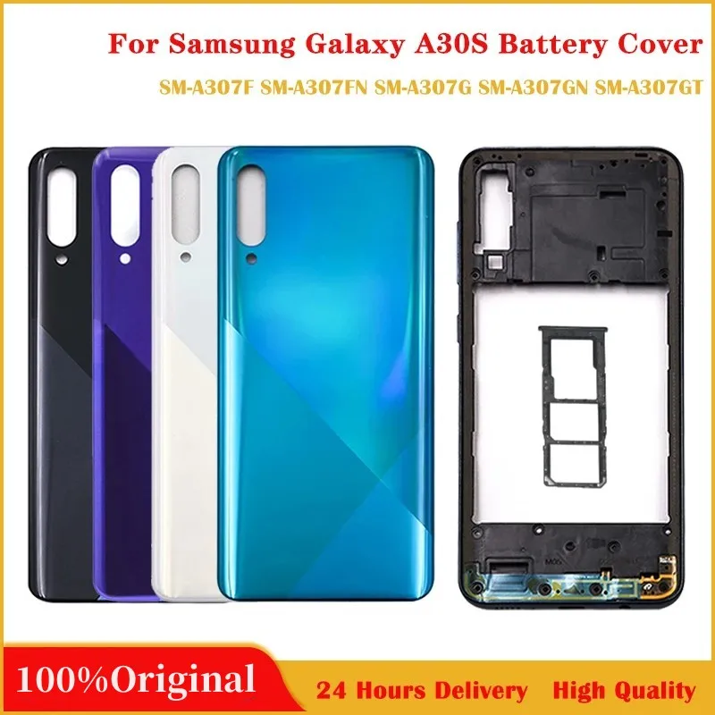 For Samsung Galaxy A30s A307 A307F A307G Plastic Battery Back Cover Rear Door A30S Middle Frame Bezel Full Housing Case Replace
For Samsung Galaxy A30s A307 A307F A307G Plastic Battery Back Cover Rear Door A30S Middle Frame Bezel Full Housing Case Replace