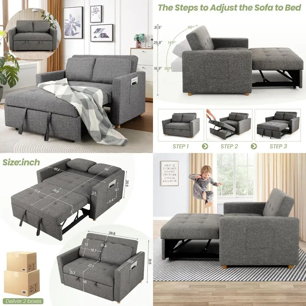 convertible sofa bed with linen fabric and spring support loveseat sleeper for comfortable overnight guests
convertible sofa bed with linen fabric and spring support loveseat sleeper for comfortable overnight guests