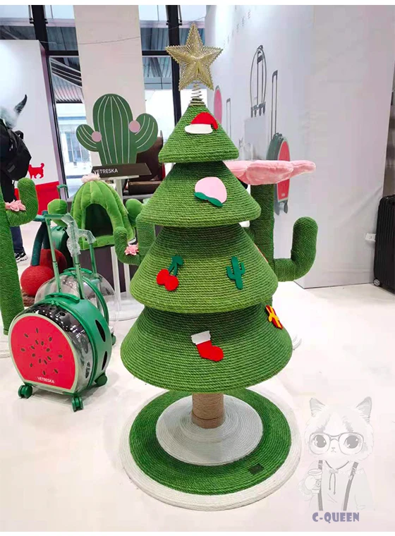 Christmas season Christmas tree cat climbing frame cat scratch board Christmas limited grinding claw resistant scratch gift
Christmas season Christmas tree cat climbing frame cat scratch board Christmas limited grinding claw resistant scratch gift