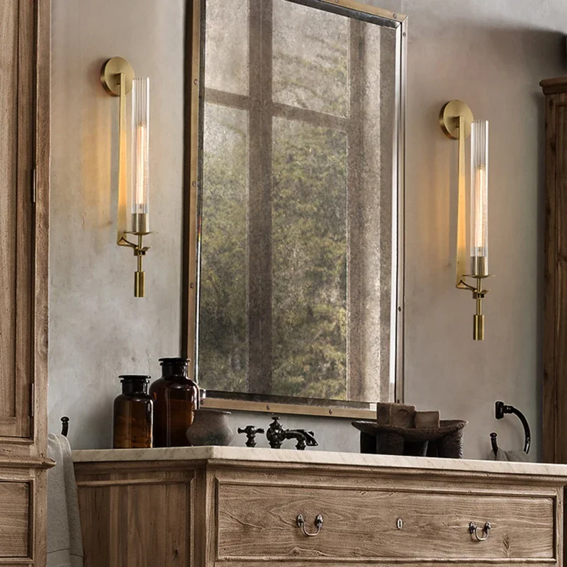 Nordic Creative Wall Lamp Luxury Iron Glass LED Wall Light Copper Living Room Bedroom Study Dining Room Lighting Fixtures
Nordic Creative Wall Lamp Luxury Iron Glass LED Wall Light Copper Living Room Bedroom Study Dining Room Lighting Fixtures