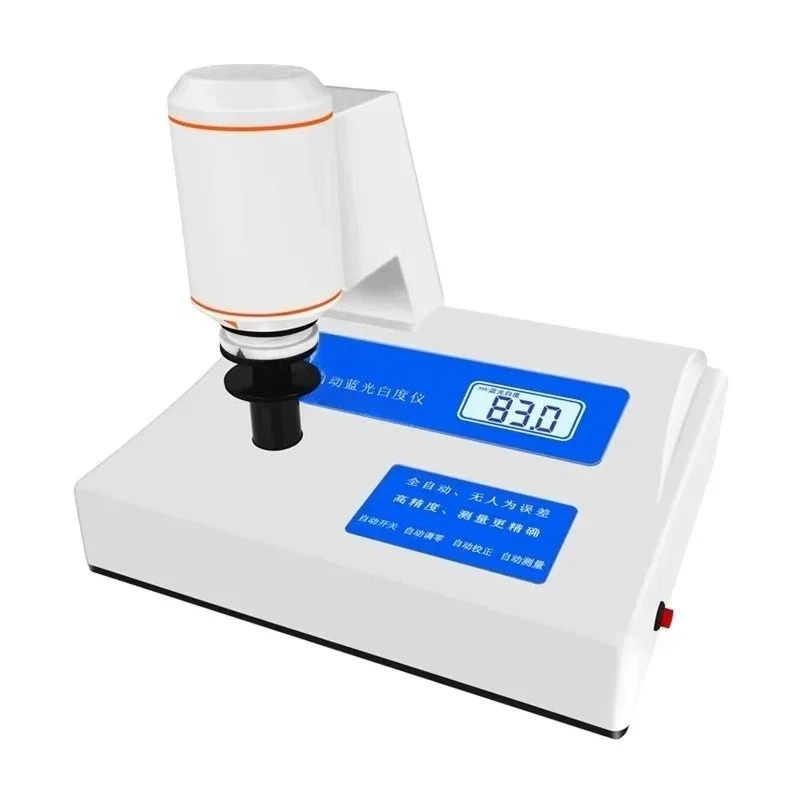 Digital display desktop whiteness meter Paper powder whiteness meter Fluorescence blue light intelligent
Digital display desktop whiteness meter Paper powder whiteness meter Fluorescence blue light intelligent