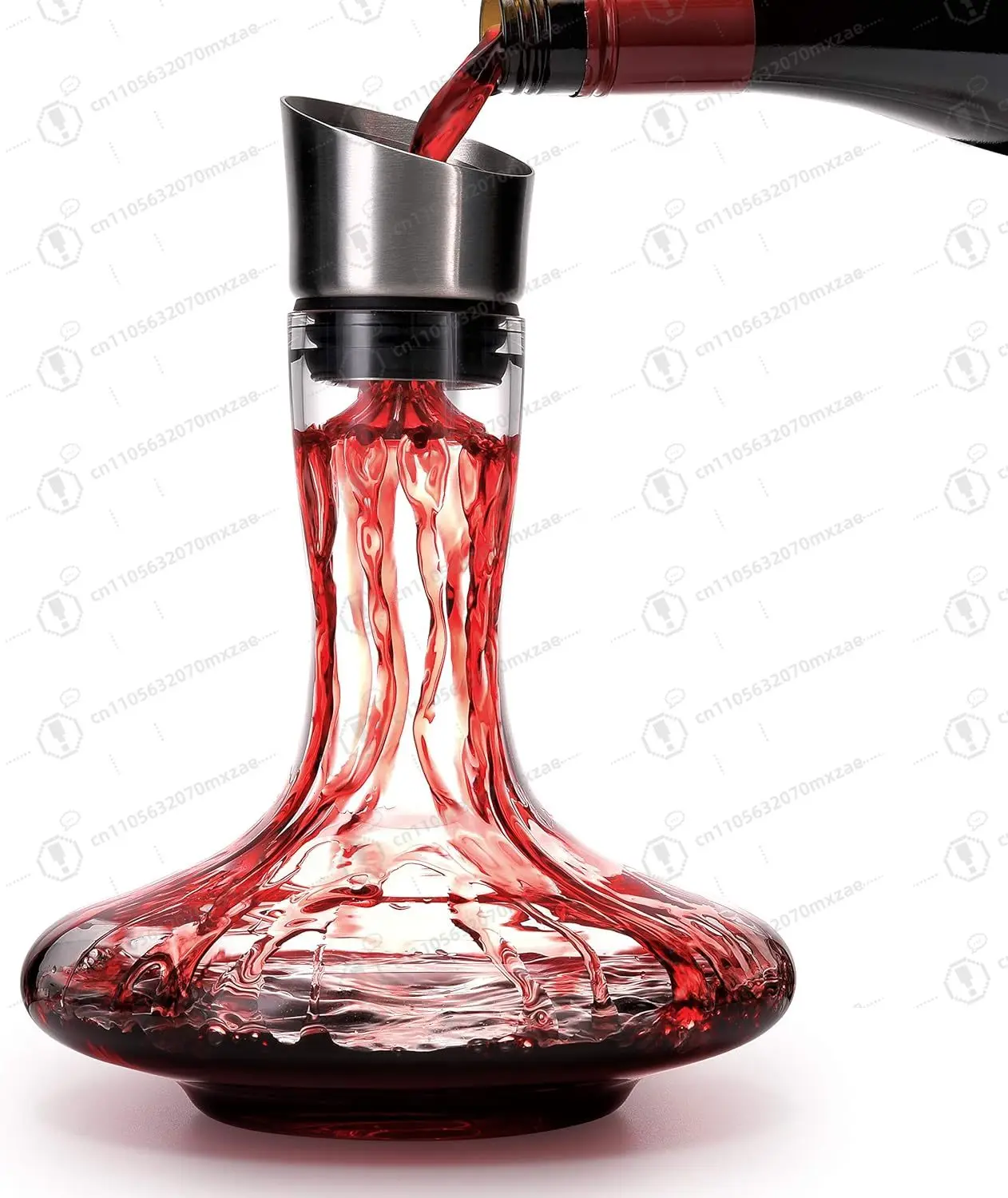 Red Wine Decanter,100% Lead-free Crystal Glass, Wine Hand-held Aerator, Gift, Accessories
Red Wine Decanter,100% Lead-free Crystal Glass, Wine Hand-held Aerator, Gift, Accessories