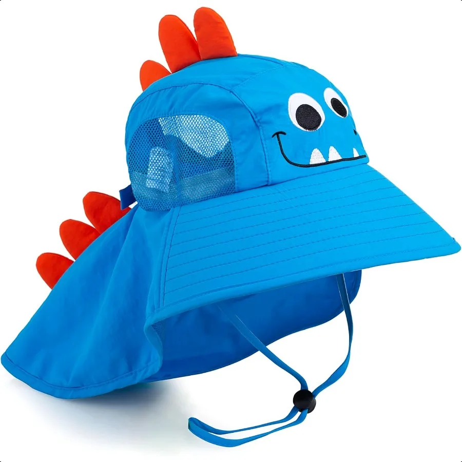 Sun Hat UPF 50+ Boy Girl Protection Hat Wide Brim Beach Hats with Mesh and Adjustable Chin Strap
Sun Hat UPF 50+ Boy Girl Protection Hat Wide Brim Beach Hats with Mesh and Adjustable Chin Strap