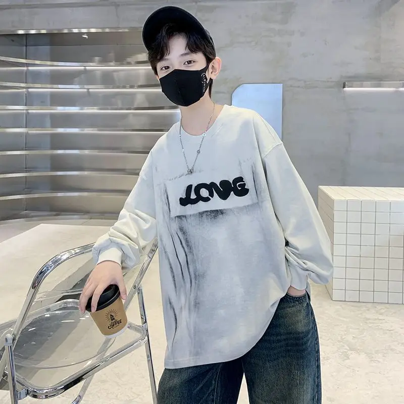 Autumn Tie-dye Base Layer Child Clothes 3 Years Korean Children's Clothing 2025 Cartoon Fashion Kids T-shirts Boy New T-shirt 4
Autumn Tie-dye Base Layer Child Clothes 3 Years Korean Children's Clothing 2025 Cartoon Fashion Kids T-shirts Boy New T-shirt 4