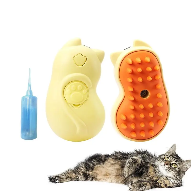 Steamy Cat Brush Cute Grooming Comb With Steamer Shedding Spray Dog Brush Rechargeable Deshedding Dog Brush Spray Comb For Pet
Steamy Cat Brush Cute Grooming Comb With Steamer Shedding Spray Dog Brush Rechargeable Deshedding Dog Brush Spray Comb For Pet