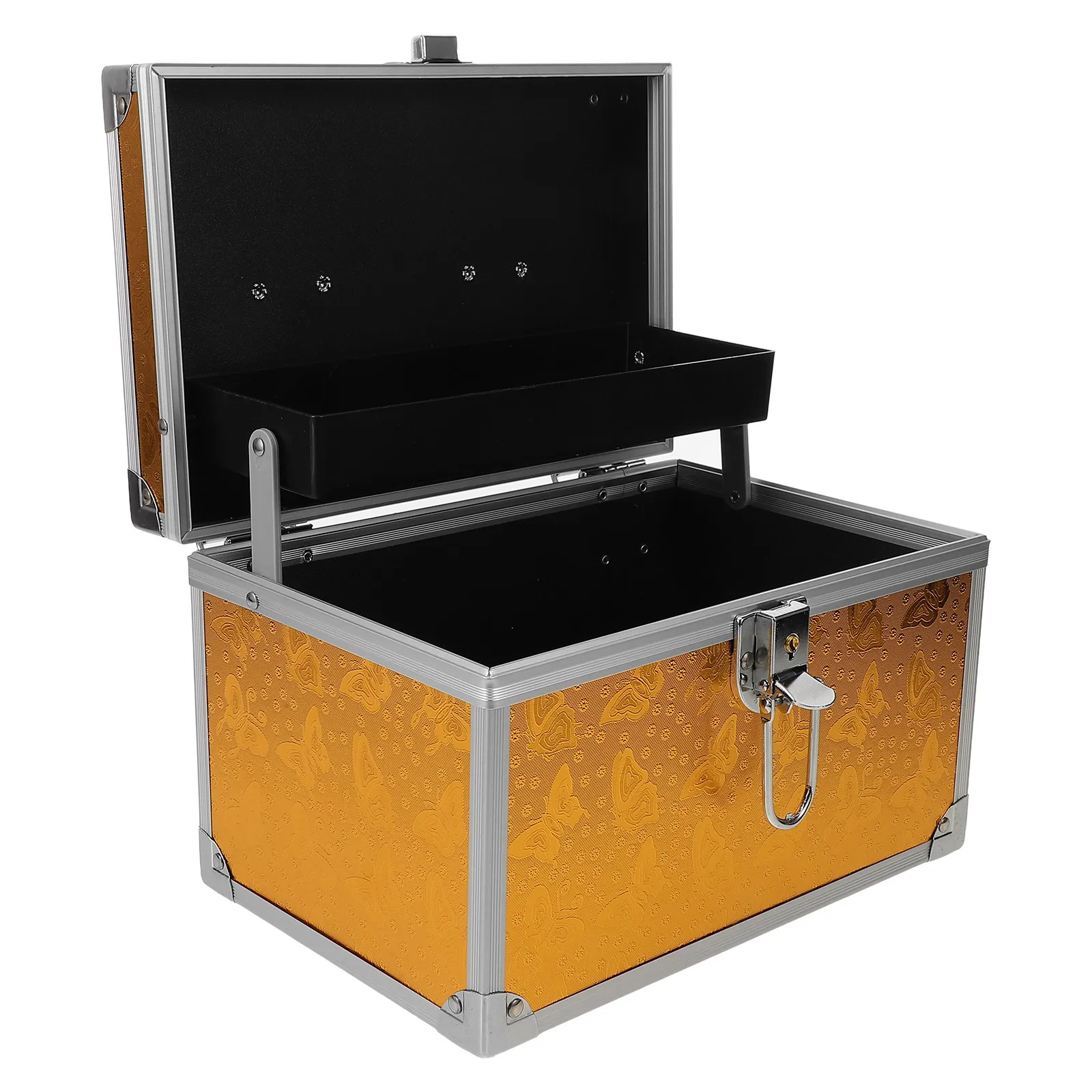 Aluminum Alloy Toolbox Portable Tool Storage Box Ergonomic Handle Weather Resistant Scratch Proof Beauty Massager Foot Bath
Aluminum Alloy Toolbox Portable Tool Storage Box Ergonomic Handle Weather Resistant Scratch Proof Beauty Massager Foot Bath