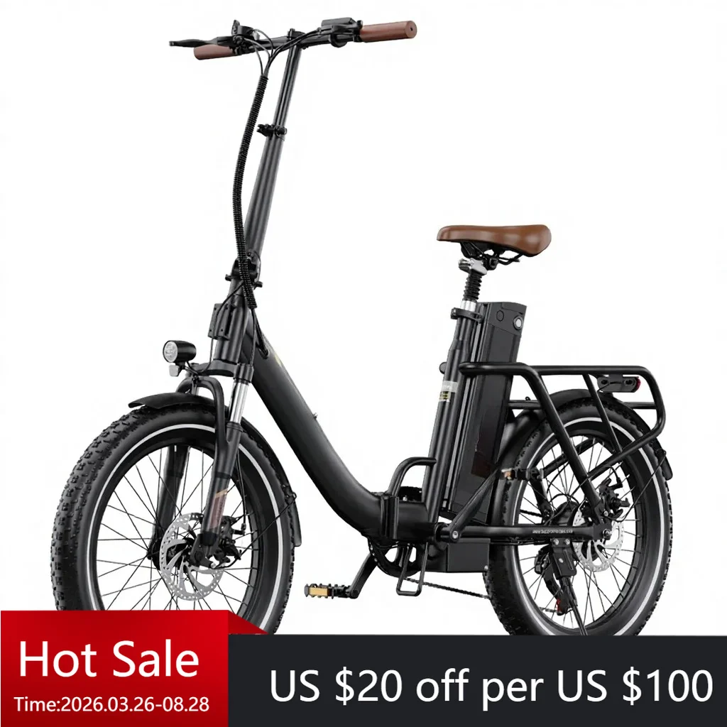 Tc OneSports OT16 Brushless 48V City Folding Electric Bike with Pedal Assist, Dual Disc Brake 250W Lithium Battery, Customizable
Tc OneSports OT16 Brushless 48V City Folding Electric Bike with Pedal Assist, Dual Disc Brake 250W Lithium Battery, Customizable