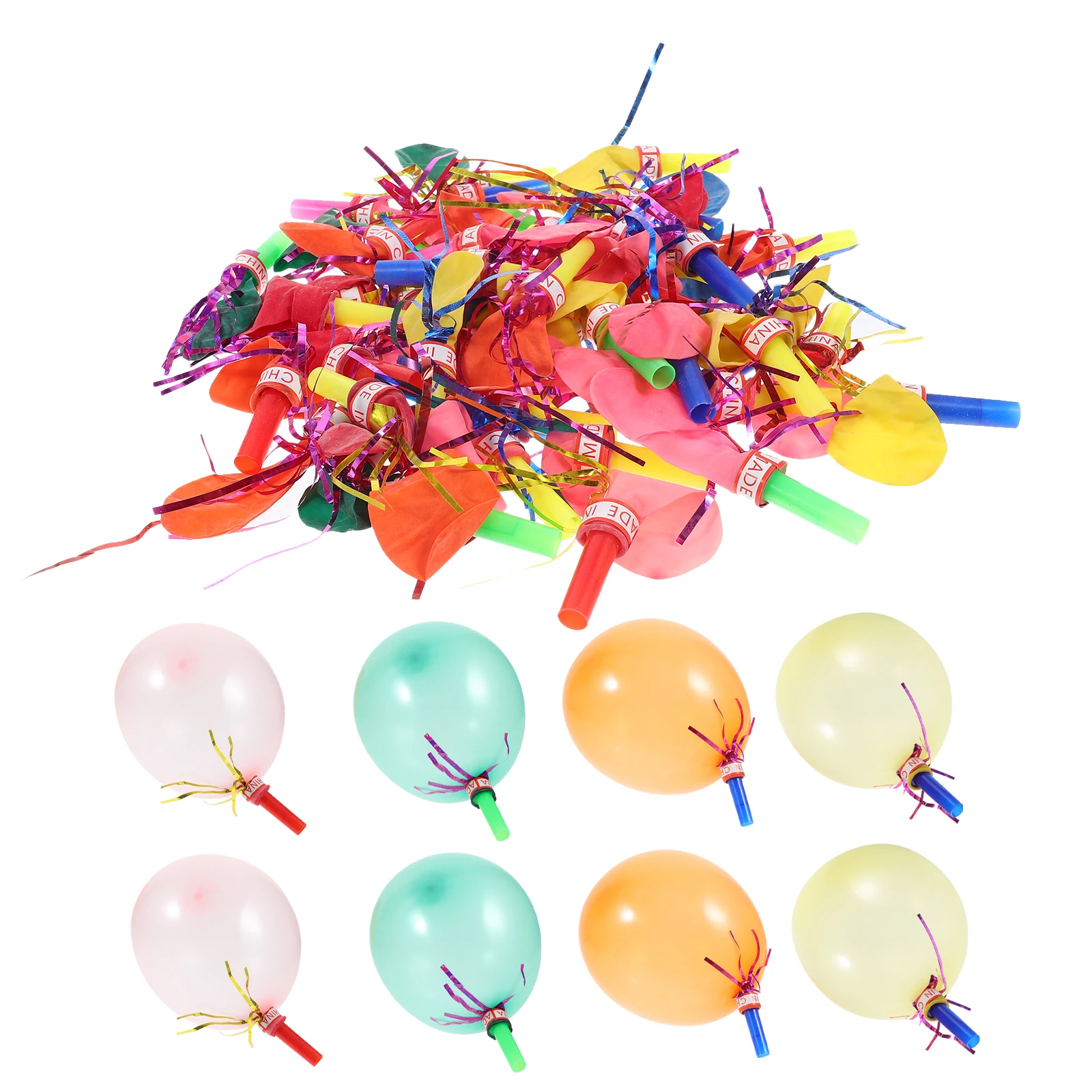 100 pcs Whistle Balloon Party Bouncy Punch Kids Blow Outs Metallic Balloons Noise Maker Christmas Halloween Birthday Decor Fun
100 pcs Whistle Balloon Party Bouncy Punch Kids Blow Outs Metallic Balloons Noise Maker Christmas Halloween Birthday Decor Fun