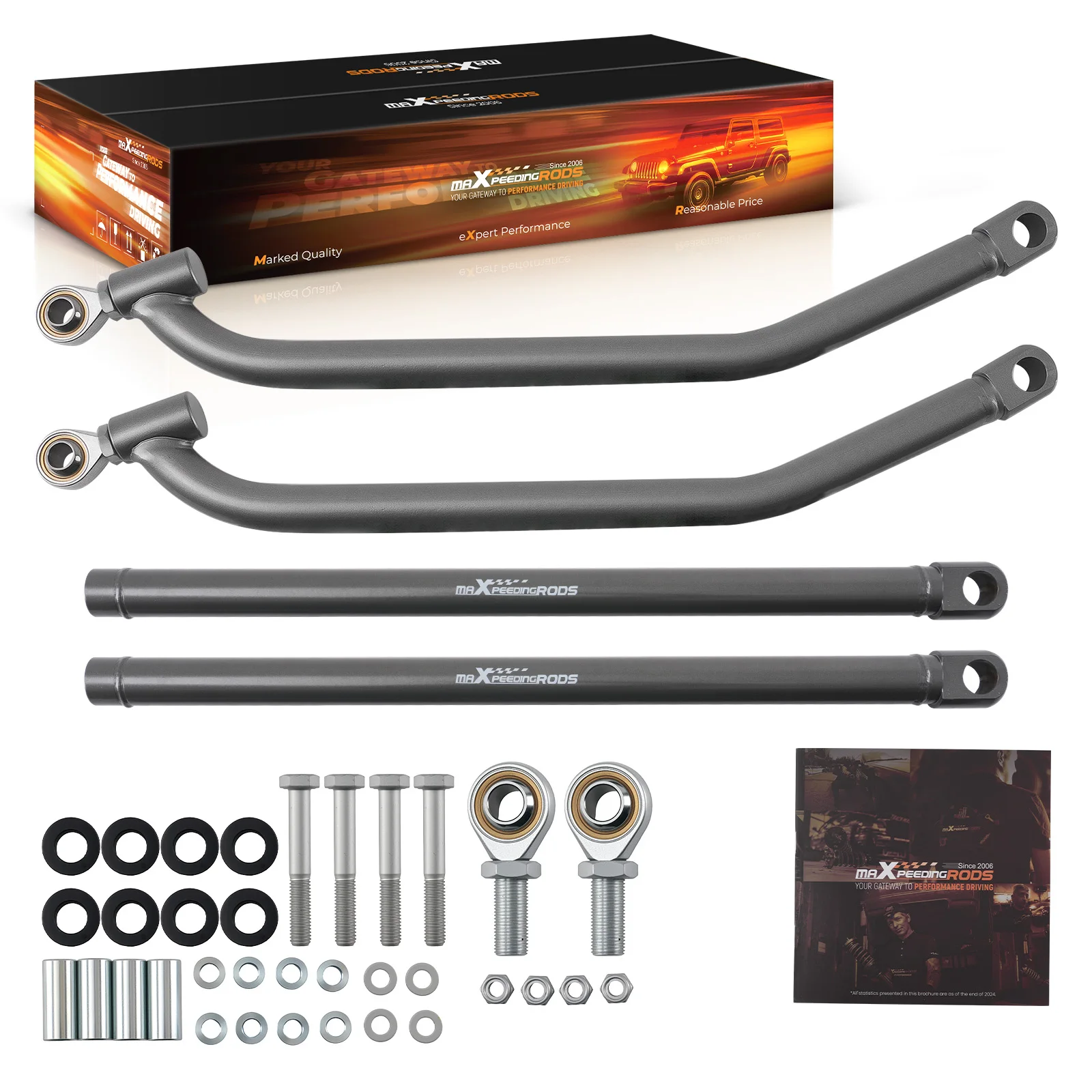 MaXpeedingrods Rear Upper & Lower Control Arm Radius Rods Bars for Polaris RZR 1000 XP 4 EPS 2014 2015 2016 2017 ATV
MaXpeedingrods Rear Upper & Lower Control Arm Radius Rods Bars for Polaris RZR 1000 XP 4 EPS 2014 2015 2016 2017 ATV