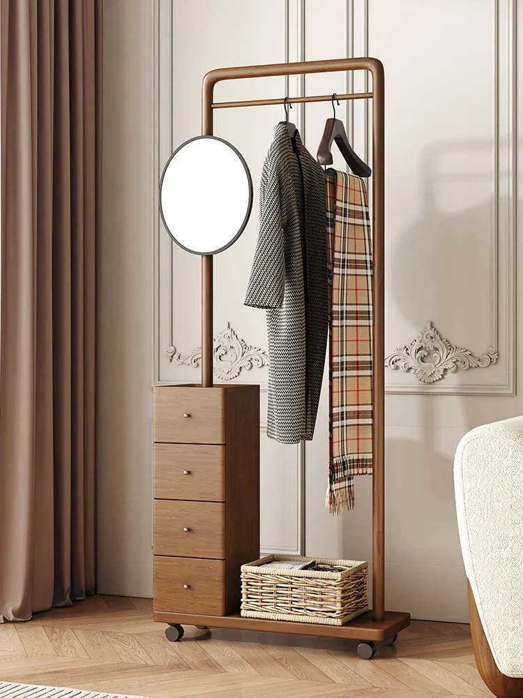 Solid Wood Coat and Hat Rack Floor Bedroom Storage Cabinet Simple Modern Ganchos Para Ropa
Solid Wood Coat and Hat Rack Floor Bedroom Storage Cabinet Simple Modern Ganchos Para Ropa