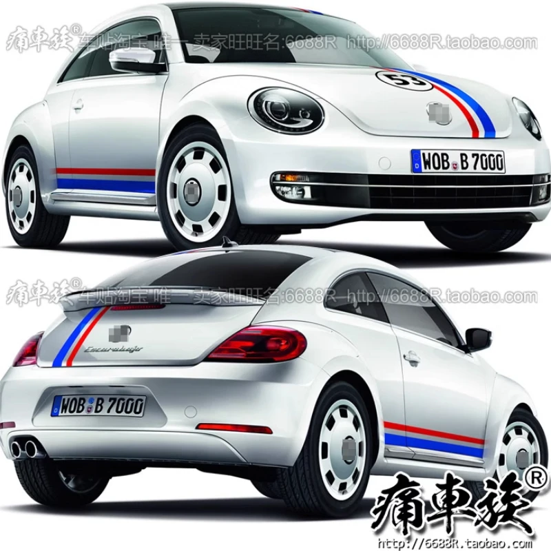 Car sticker For Volkswagen Beetle Body appearance modification Fashion sport Vinyl Decal accessories
Car sticker For Volkswagen Beetle Body appearance modification Fashion sport Vinyl Decal accessories