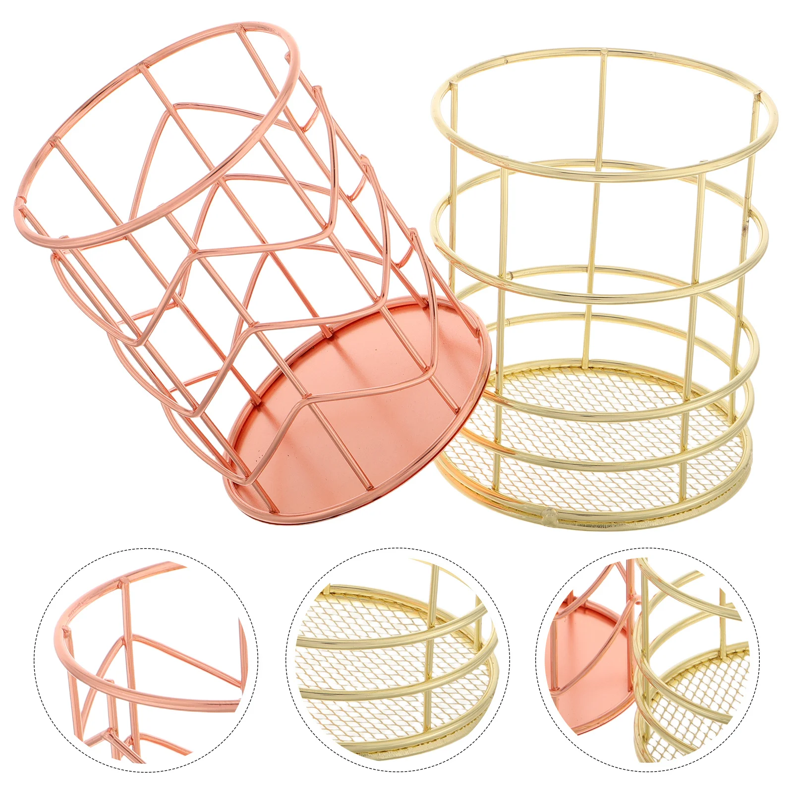 2Pcs Pen Holder for Desk Metal Pencil Organizer Container Large Capacity Office Supplies Storage Bucket Nordic Iron Design
2Pcs Pen Holder for Desk Metal Pencil Organizer Container Large Capacity Office Supplies Storage Bucket Nordic Iron Design