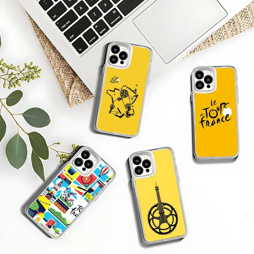 T-Tour De France Bicycle Phone Case For iPhone 17,16,15,14,13,12,11 Pro,Max,Plus,X,XS,XR,SE4,E Mini Transparent Soft Cover
T-Tour De France Bicycle Phone Case For iPhone 17,16,15,14,13,12,11 Pro,Max,Plus,X,XS,XR,SE4,E Mini Transparent Soft Cover