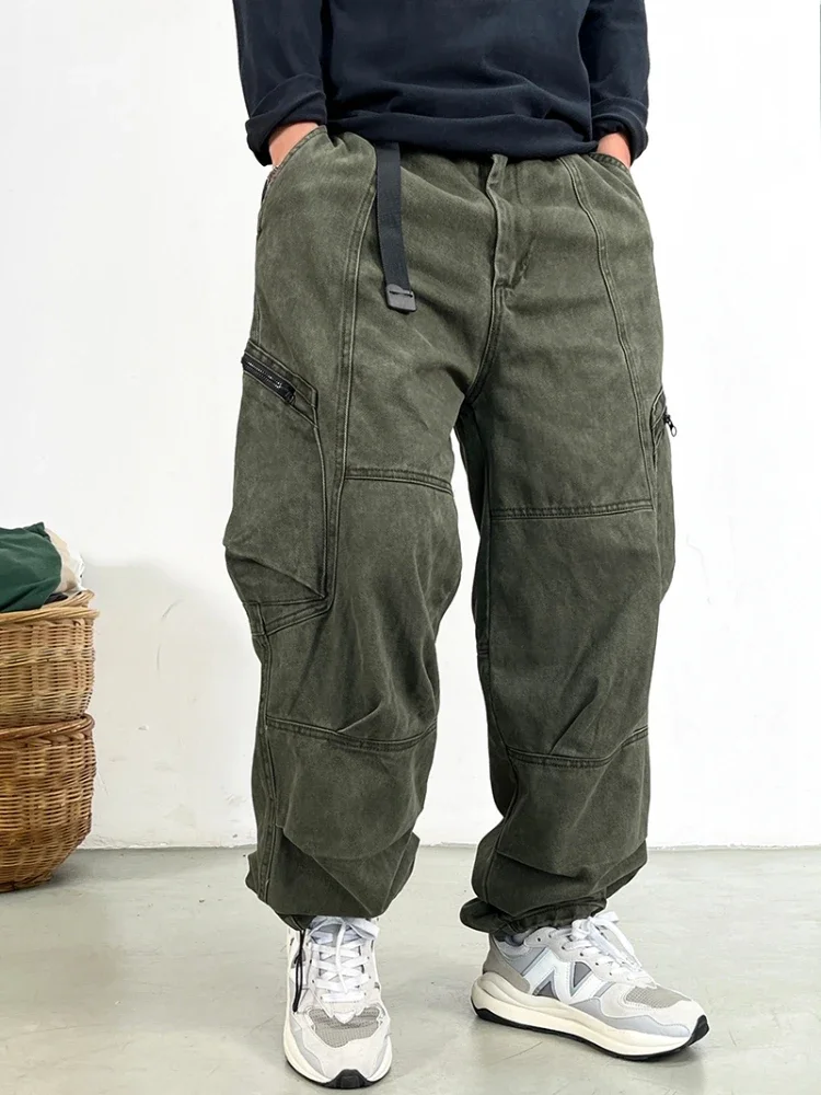 Streetwear High Quality Long Staple Cotton Twill Cargo Pants Men Harajuku Plus Size Casual Work Pants Baggy Trousers XT520
Streetwear High Quality Long Staple Cotton Twill Cargo Pants Men Harajuku Plus Size Casual Work Pants Baggy Trousers XT520