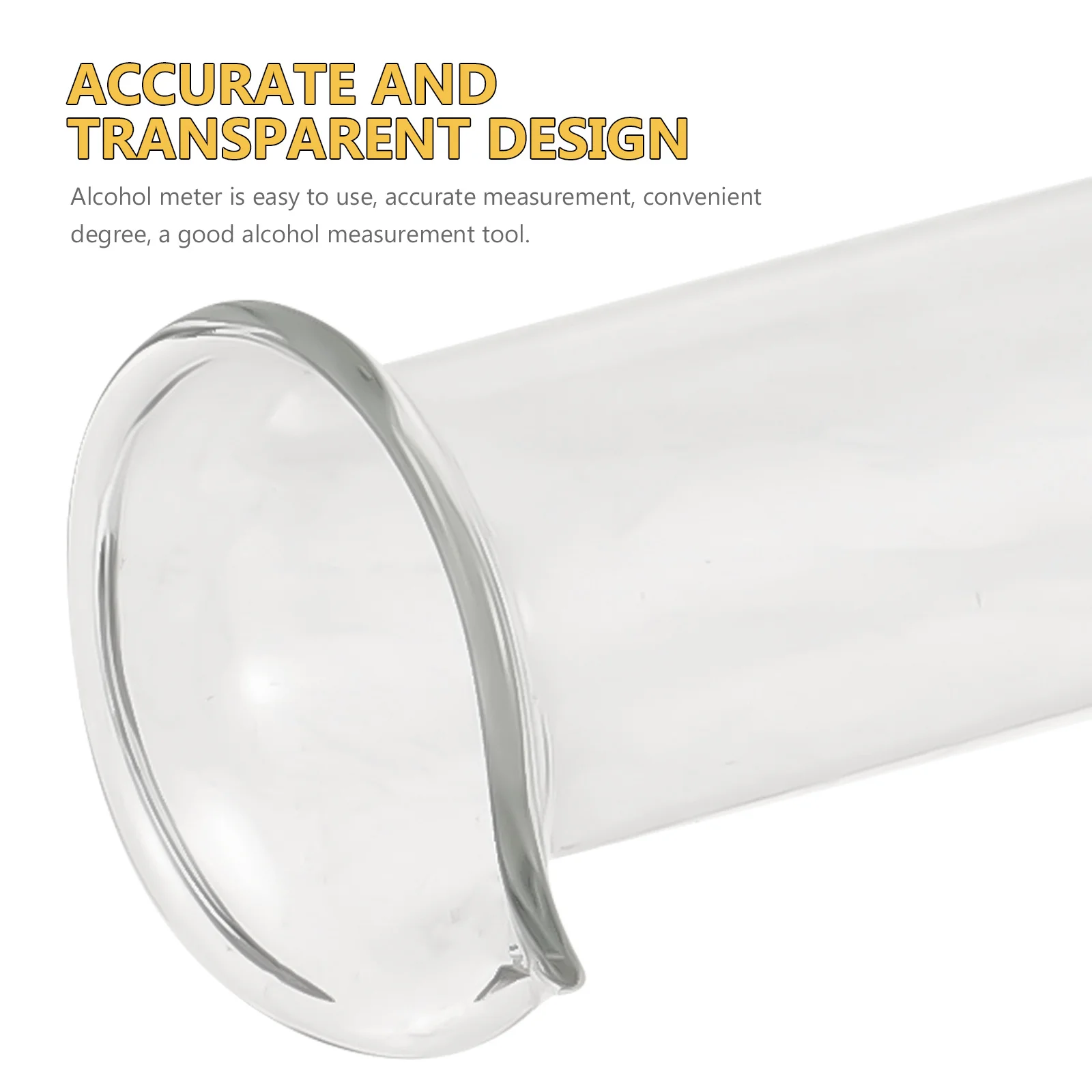 Alcohol Content Meter Glass Alcoholmeter Lightweight Compact Portable for Wine Making Supplies Alcohol Tester Home Brewing Kit
Alcohol Content Meter Glass Alcoholmeter Lightweight Compact Portable for Wine Making Supplies Alcohol Tester Home Brewing Kit