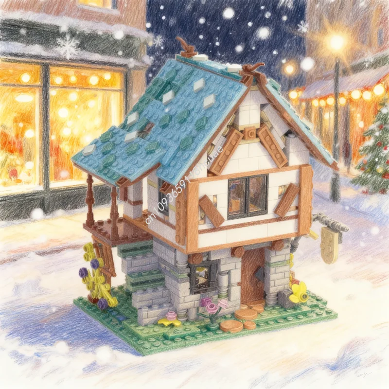 714pcs MOC Medieval Blacksmith Castle Model Building Blocks Architecture Toy Creative DIY Idea Education Christmas Gifts Brick
714pcs MOC Medieval Blacksmith Castle Model Building Blocks Architecture Toy Creative DIY Idea Education Christmas Gifts Brick