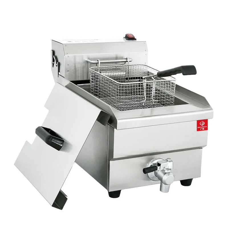 8L Automatic Commercial Fryer with Valve Counter Electric Restaurant Hotel Food Store Home Good Price New Second-hand
8L Automatic Commercial Fryer with Valve Counter Electric Restaurant Hotel Food Store Home Good Price New Second-hand