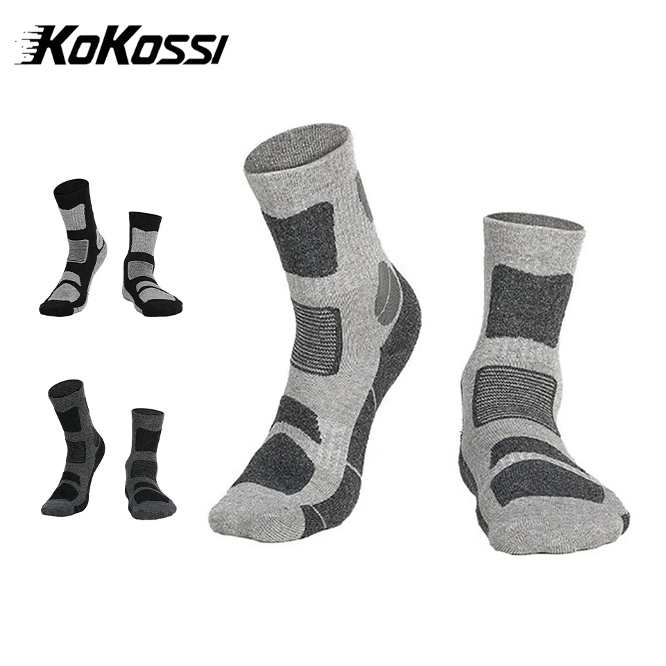 KoKossi Winter Thick Cotton Outdoor Sports Socks Merino Wool Men Socks Moisture Wick Breathable Soft Lightweight Running
KoKossi Winter Thick Cotton Outdoor Sports Socks Merino Wool Men Socks Moisture Wick Breathable Soft Lightweight Running