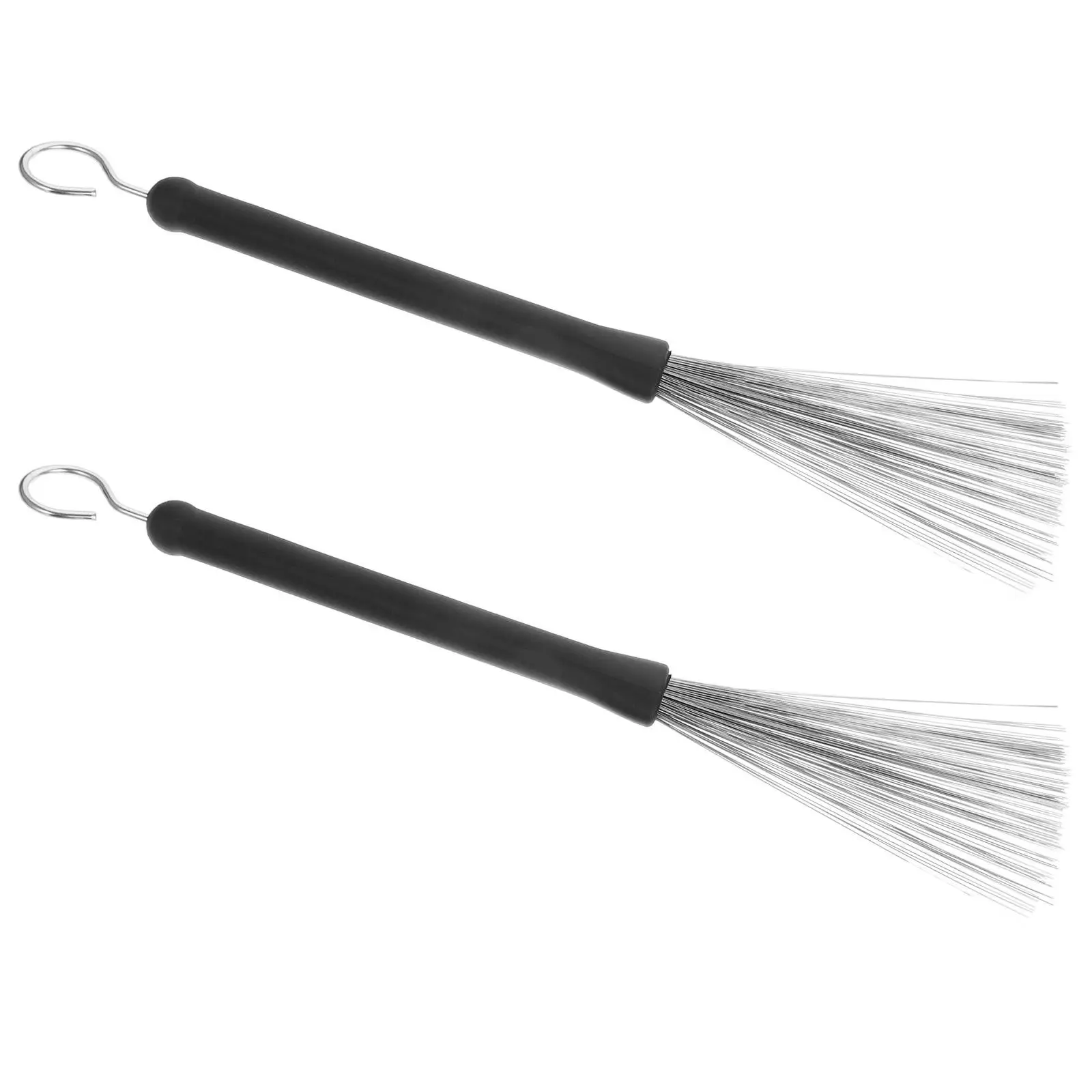 2Pcs Stainless Steel Drum Sticks Retractable Wire Brushes for Drum Kit Various Percussion Instruments Durable Metal Drumming
2Pcs Stainless Steel Drum Sticks Retractable Wire Brushes for Drum Kit Various Percussion Instruments Durable Metal Drumming