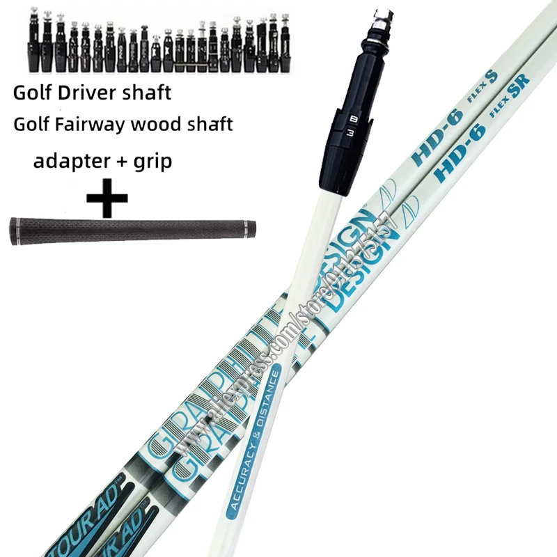 Golf Driver Shaft AD DH-6 Graphite Shaft Series Free Assembly Sleeve Golf Shaft+Golf Grip Flex S/SR X Golf Accessories
Golf Driver Shaft AD DH-6 Graphite Shaft Series Free Assembly Sleeve Golf Shaft+Golf Grip Flex S/SR X Golf Accessories