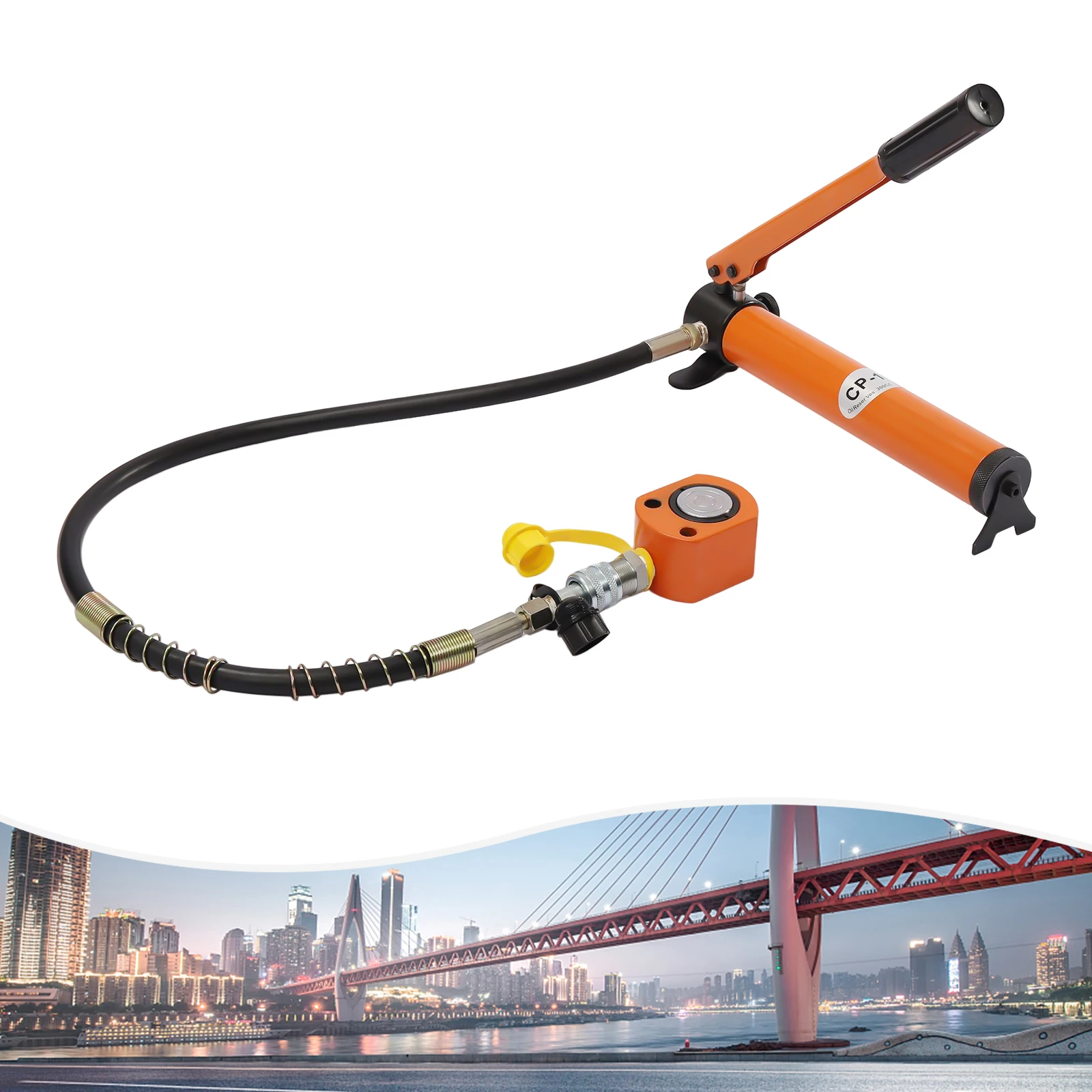 10T Гидравлический домкрат цилиндра Низкопрофильный мини-разъем Porta Power Ram одностороннего действия с гидравлическим ручным насосом CP-180 0,43 дюйма St
10T Гидравлический домкрат цилиндра Низкопрофильный мини-разъем Porta Power Ram одностороннего действия с гидравлическим ручным насосом CP-180 0,43 дюйма St