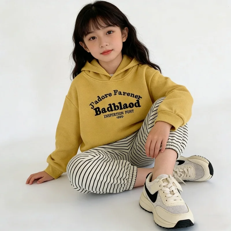 Children Clothes Kids Casual Hoodie 2026 Spring New Korean Style Boys and Girls Letter Printed Hooded Long Sleeve Kids Top
Children Clothes Kids Casual Hoodie 2026 Spring New Korean Style Boys and Girls Letter Printed Hooded Long Sleeve Kids Top