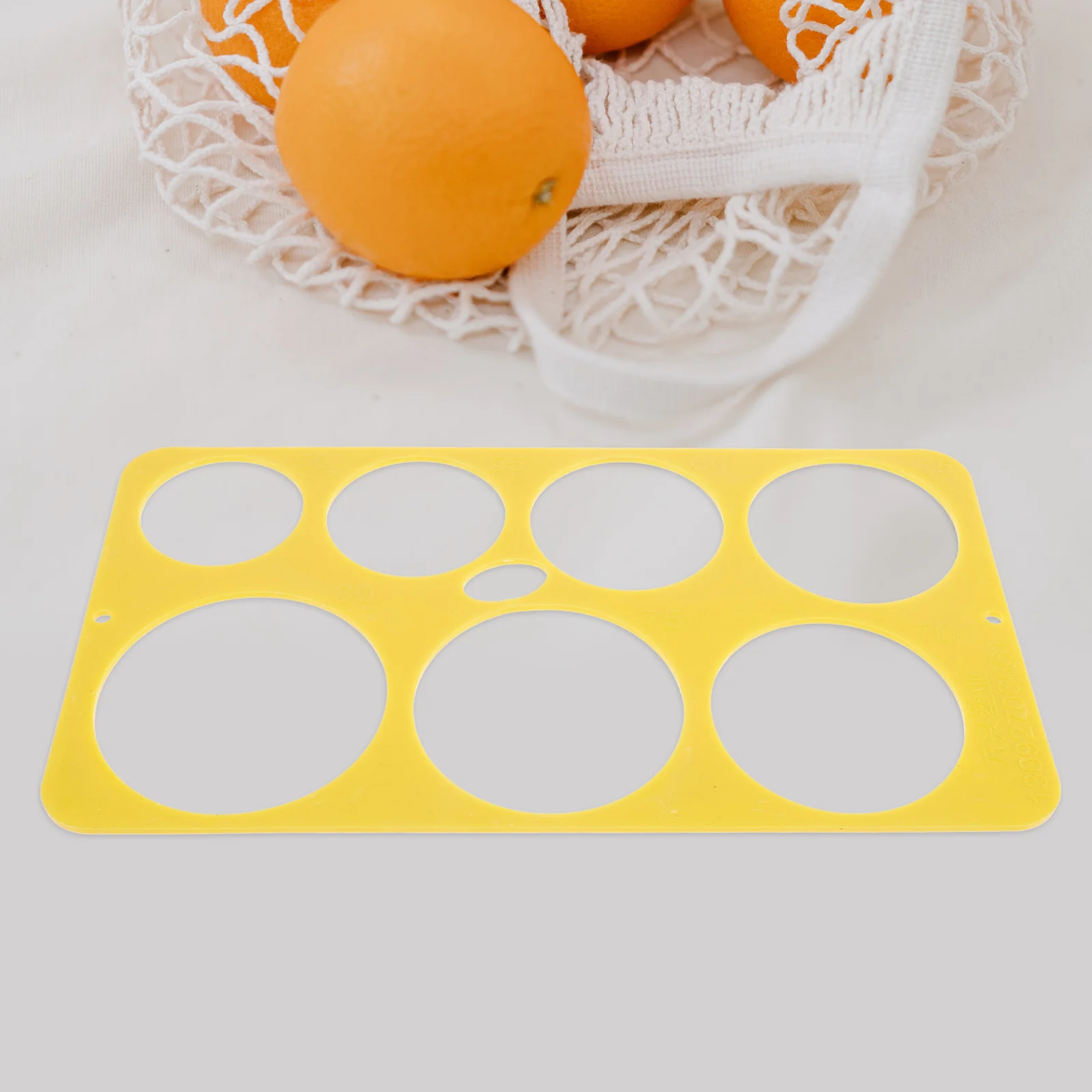 Citrus Diameter Measuring Tool Fruits Ruler Gauge for Farm Market Durable Red Tangerines Measurement Ruler for fruits
Citrus Diameter Measuring Tool Fruits Ruler Gauge for Farm Market Durable Red Tangerines Measurement Ruler for fruits