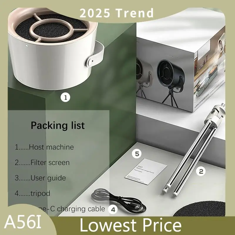 A56I Top Desktop Range Hoods, Portable Range Hood With 3 Wind Speeds, Portable Range Hood For Cooking, Removable
A56I Top Desktop Range Hoods, Portable Range Hood With 3 Wind Speeds, Portable Range Hood For Cooking, Removable