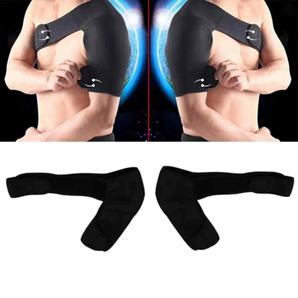 Adjustable Gym Sports Care Single Shoulder Support Back Brace Guard Strap Wrap Belt Band Pads Black Bandage
Adjustable Gym Sports Care Single Shoulder Support Back Brace Guard Strap Wrap Belt Band Pads Black Bandage