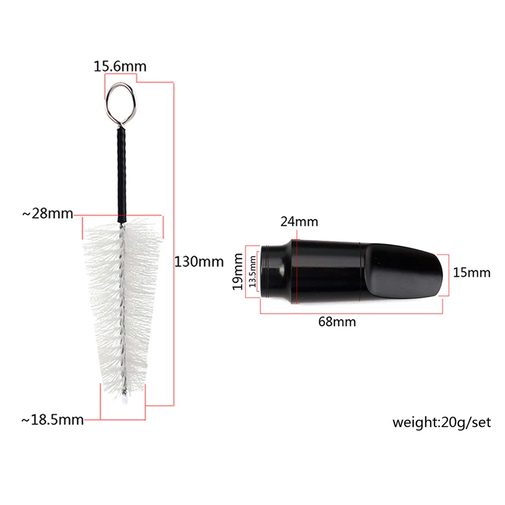 Saxophone Mouthpiece Cleaning Brush Set Design Easy Blowing Alto for Beginners Professionals Music Instrument Smooth Tone
Saxophone Mouthpiece Cleaning Brush Set Design Easy Blowing Alto for Beginners Professionals Music Instrument Smooth Tone