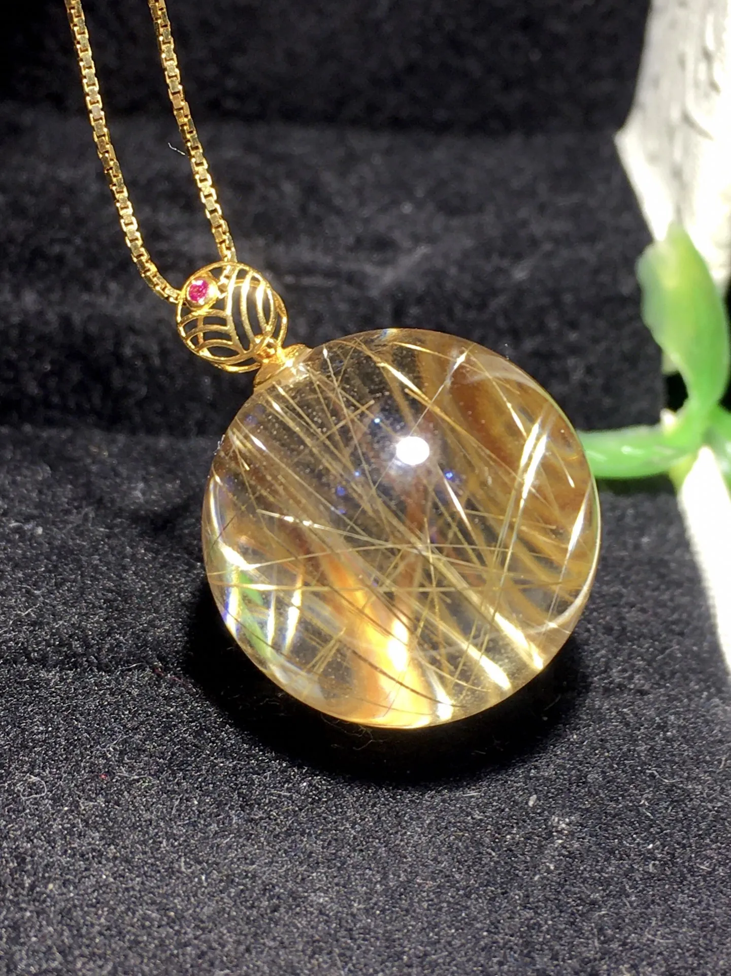 Natural Gold Rutilated Quartz Pendant Sphere Ball Flower Rutilated Quartz Jewelry 17mm Men Women Brazil AAAAAAA
Natural Gold Rutilated Quartz Pendant Sphere Ball Flower Rutilated Quartz Jewelry 17mm Men Women Brazil AAAAAAA