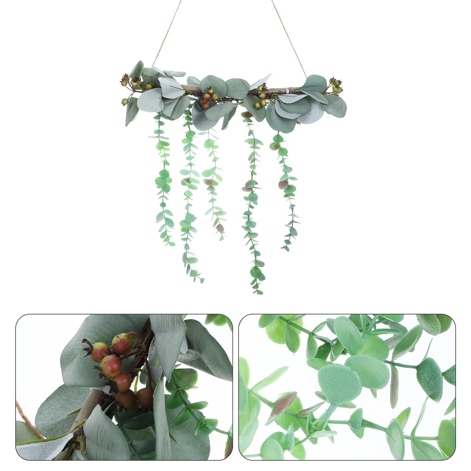 Fake Plants Hanging Ornament Artificial Leaves Garland Vibrant Green Eucalyptus Wall Hanging Easy Care Long Lasting Beauty
Fake Plants Hanging Ornament Artificial Leaves Garland Vibrant Green Eucalyptus Wall Hanging Easy Care Long Lasting Beauty