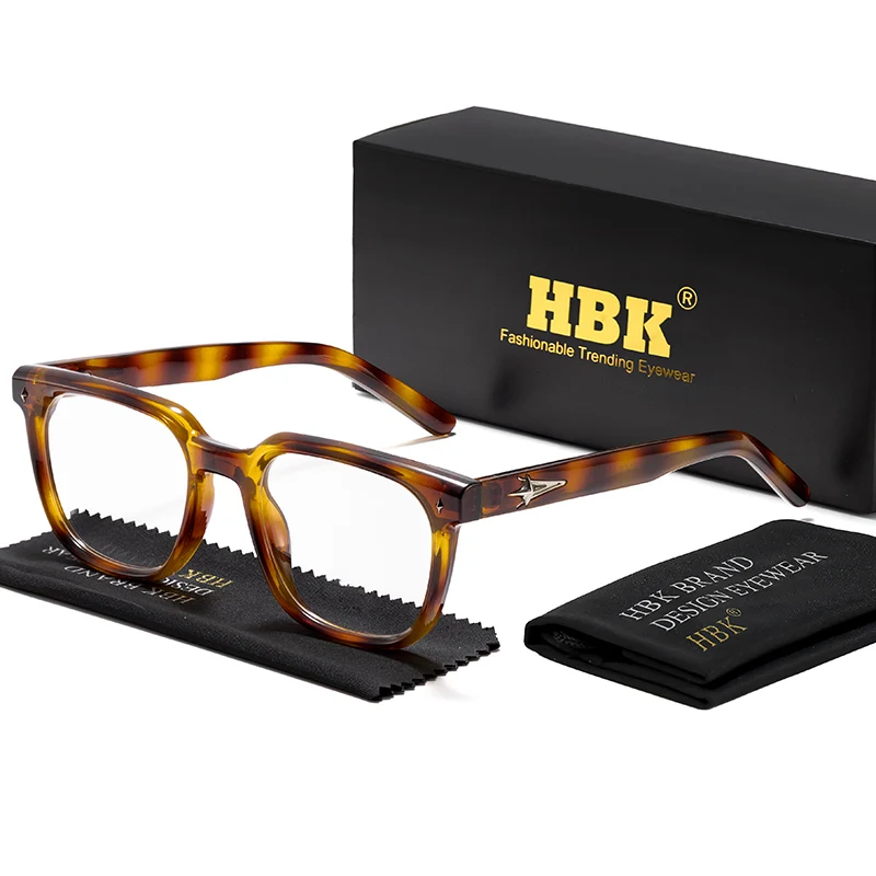 HBK винтажные мужские оправы для очков высокого качества TR90 универсальные квадратные оптические оправы с защитой от синего света женская повседневная одежда для чтения
HBK винтажные мужские оправы для очков высокого качества TR90 универсальные квадратные оптические оправы с защитой от синего света женская повседневная одежда для чтения
