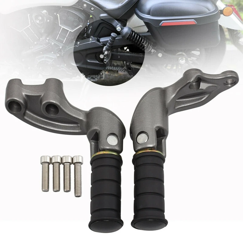 Motorcycle Passenger Foot Pegs With Mounting Screws For Indian Scout 2015-2020 Scout Sixty 2016-2020
Motorcycle Passenger Foot Pegs With Mounting Screws For Indian Scout 2015-2020 Scout Sixty 2016-2020