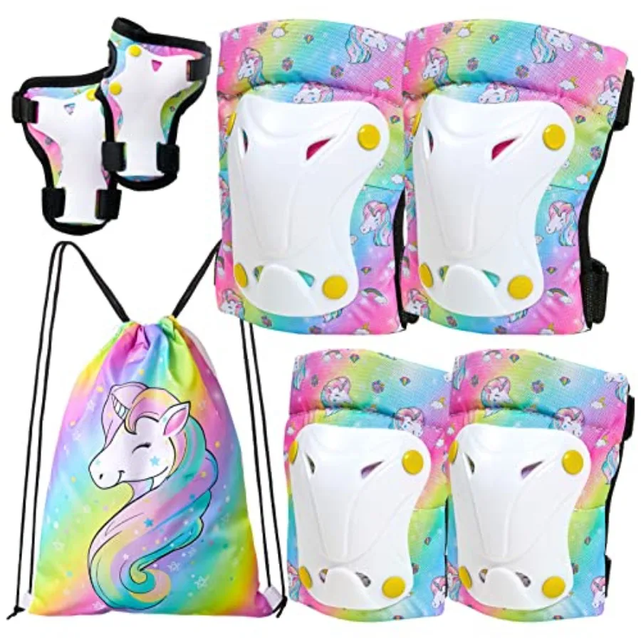 Knee Pads for Toddler Knee Pads and Elbow Pads Wrist Guards with Drawstring Bag Adjustable Protective Gear Set for Girls Boys S
Knee Pads for Toddler Knee Pads and Elbow Pads Wrist Guards with Drawstring Bag Adjustable Protective Gear Set for Girls Boys S