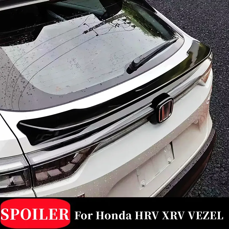For Honda HRV XRV VEZEL 2021-2025 ABS Plastic Black Carbon Look Rear Roof Trunk Spoiler Center Wings Tuning Body Kit Accessories
For Honda HRV XRV VEZEL 2021-2025 ABS Plastic Black Carbon Look Rear Roof Trunk Spoiler Center Wings Tuning Body Kit Accessories