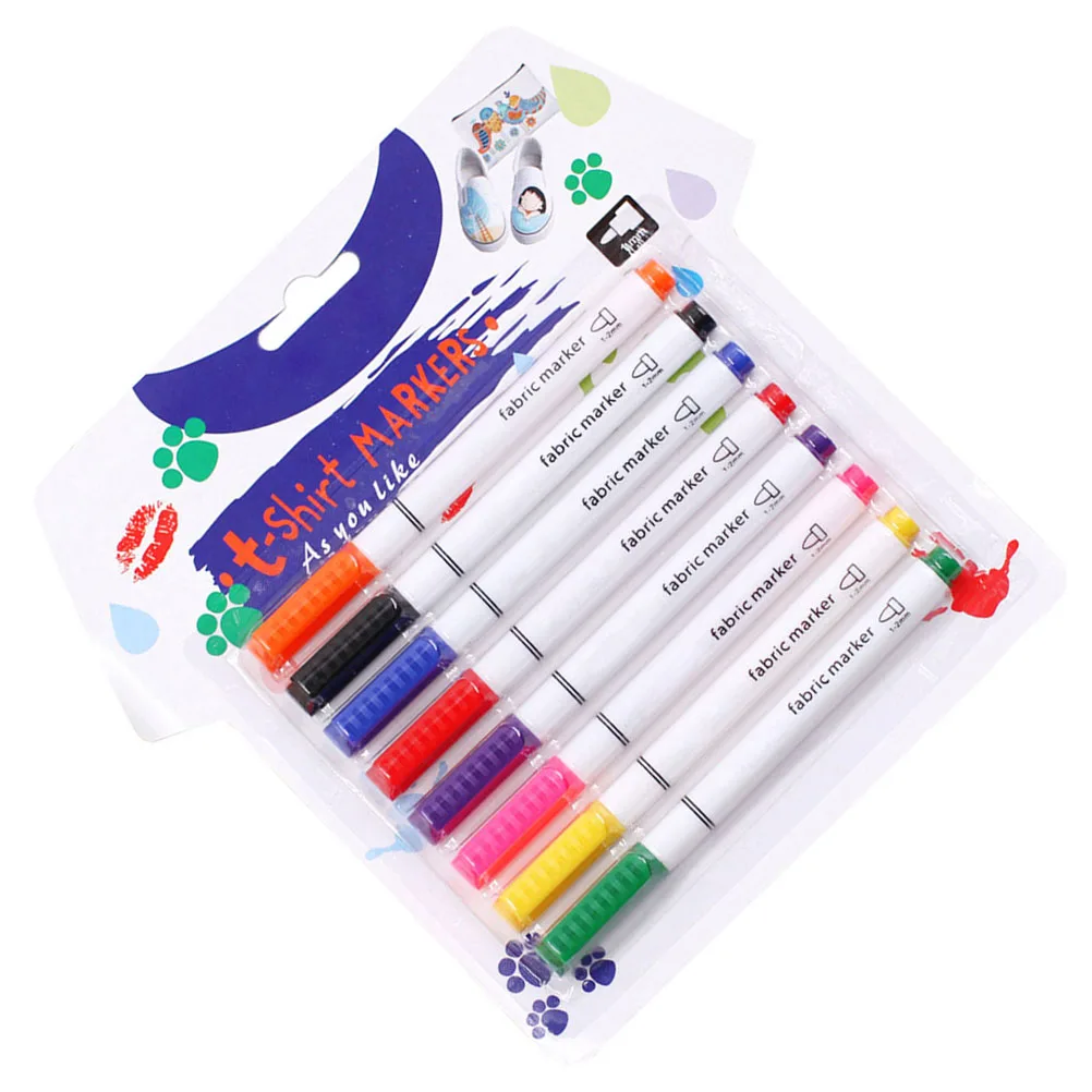 8 Pcs Marker Pen DIY Cloth Fadeless Pigment Graffiti Fabric Supplies Various Colors Quick Drying Portable Marker
8 Pcs Marker Pen DIY Cloth Fadeless Pigment Graffiti Fabric Supplies Various Colors Quick Drying Portable Marker