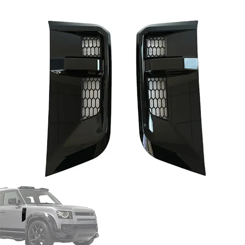 For Land Rover Defender 90/110/130 Air Vent Cover ABS Side Trim Cover Fender Vent Hood Air Vent Covers
For Land Rover Defender 90/110/130 Air Vent Cover ABS Side Trim Cover Fender Vent Hood Air Vent Covers