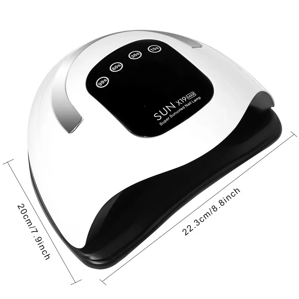 72LED Smart Sensor UV Nail Lamp High Power Fast Curing Nail Dryer Professional Gel Polish Drying Lamp For Nail Salon
72LED Smart Sensor UV Nail Lamp High Power Fast Curing Nail Dryer Professional Gel Polish Drying Lamp For Nail Salon