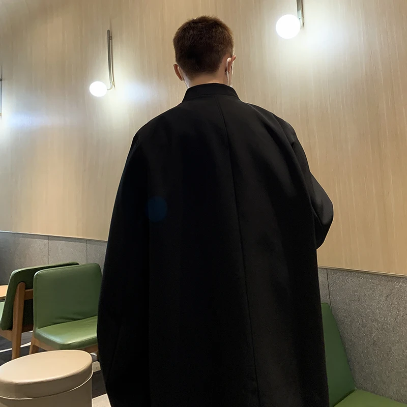 New Chinese Sle Men's Suit Jaet oulder Pads Color Retro Design Spring Autumn Trendy Brand Faionable Outerwear
New Chinese Sle Men's Suit Jaet oulder Pads Color Retro Design Spring Autumn Trendy Brand Faionable Outerwear